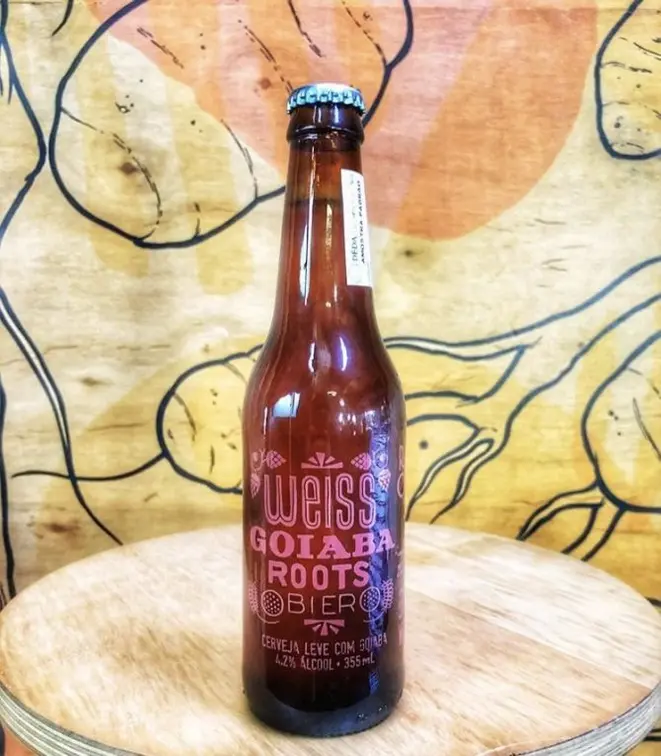 Lançamento da cerveja de trigo com toque de goiaba é nessa quinta (12) no Roots do Shopping Hauer. Foto: Divulgação