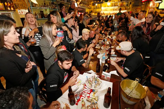 Curitiba - 11/08/2018 - Bom Gourmet - Campeonato de Rollmops Bar CanaBenta - Fotos: Antônio More / MorePress