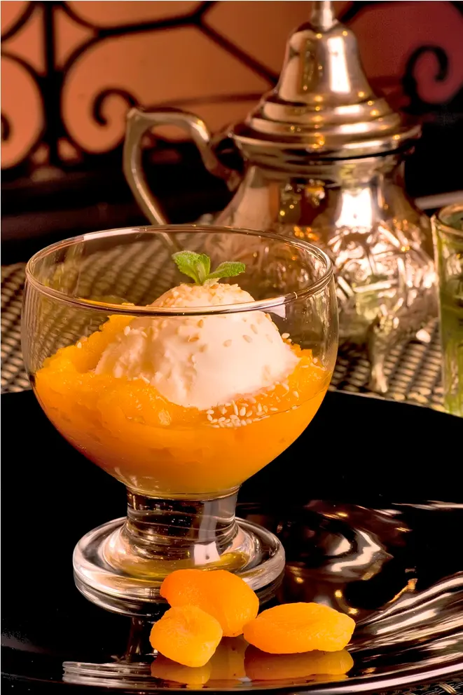 Sorvetes com sabores especiais no Oriente Árabe. Foto: Divulgação