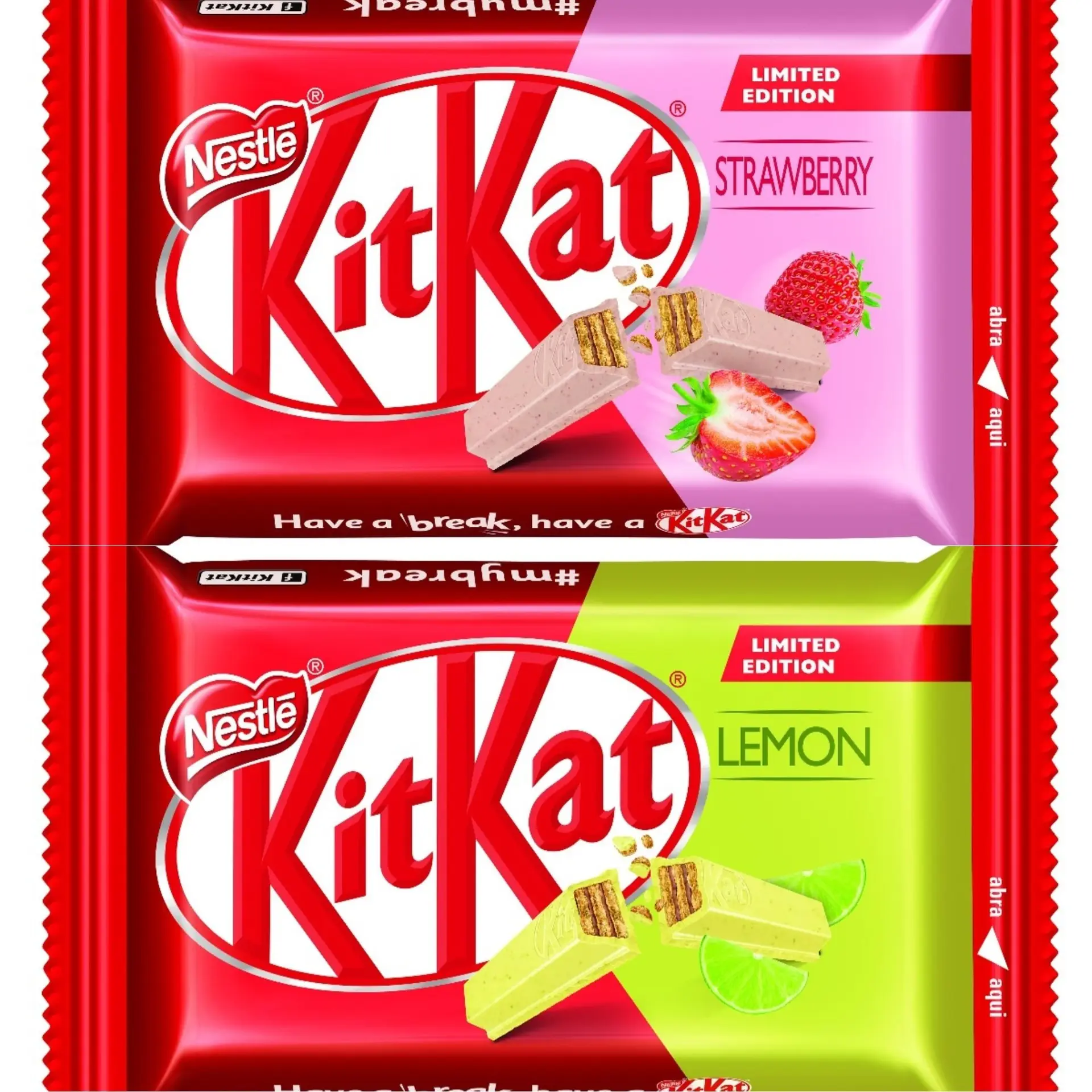 KitKat lança dois novos sabores no Brasil