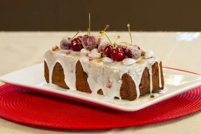 Receita de bolo de cereja e chocolate