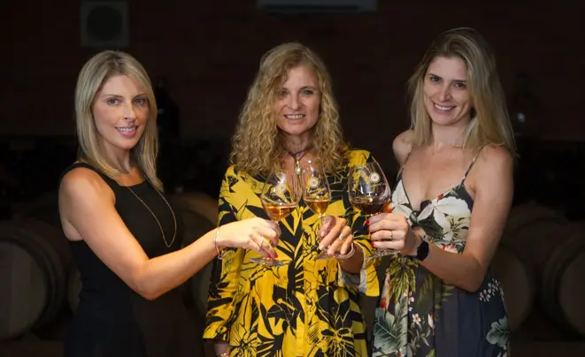 Hortência cravou que a vinícola deveria ser feminina desde o começo, com ela e as filhas no comando. Foto: Julio Soares/divulgação.