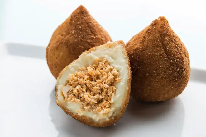 Coxinha da Dieta e Sabor. Foto: Divulgação.