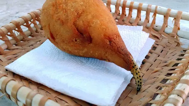 Unha de caranguejo, para provar no local ou levar para fazer em casa.