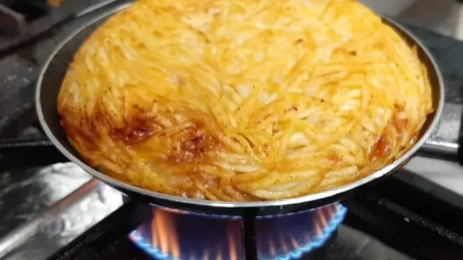 Batata-suíça de Robert Amorim: a original. Foto: Reprodução/Instagram