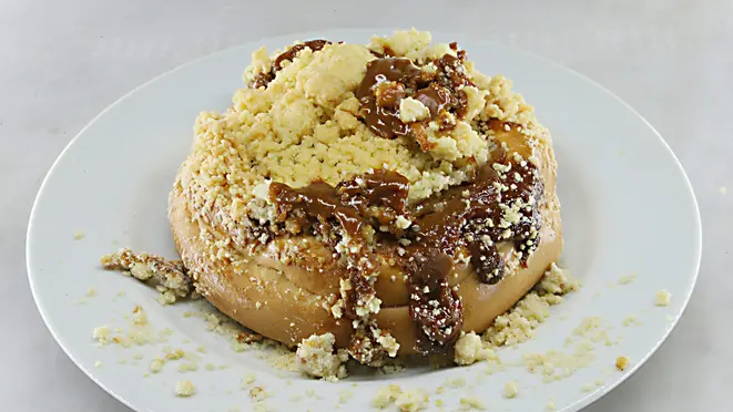 Chineque de banoffee da Mannah Confeitaria. Foto: ALbari Rosa/Arquivo
