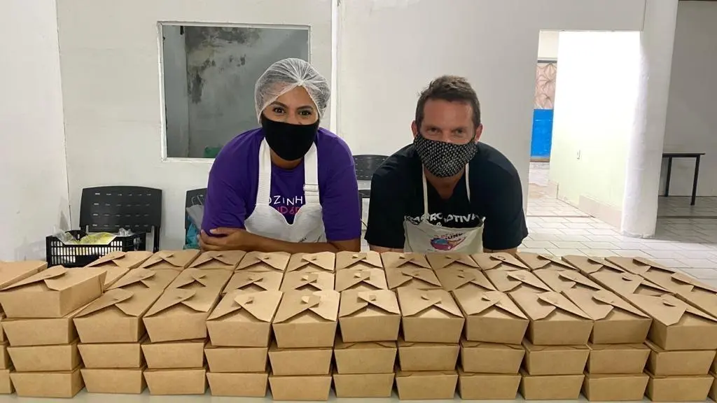 Para impulsionar doações, Gastromotiva lança campanha Chega de Fome