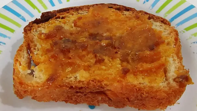 Ghee + Bottarga na torrada. impossível parar de comer.