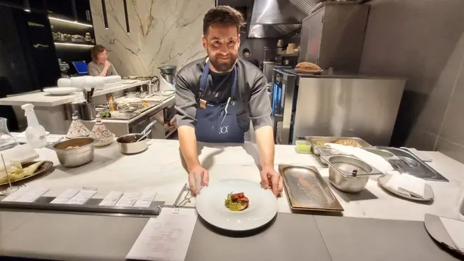 O chef Bruno Guarnido veio direto do resturante Oro, no Rio de Janeiro, para assumir o comando da cozinha do Ob.ST.