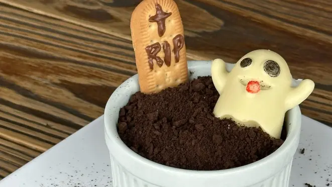 Brownie mal assombrado.