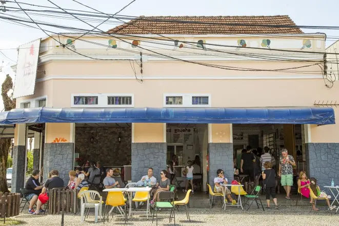 A ttradicional Sorveteria do Gaucho, em Curitiba.