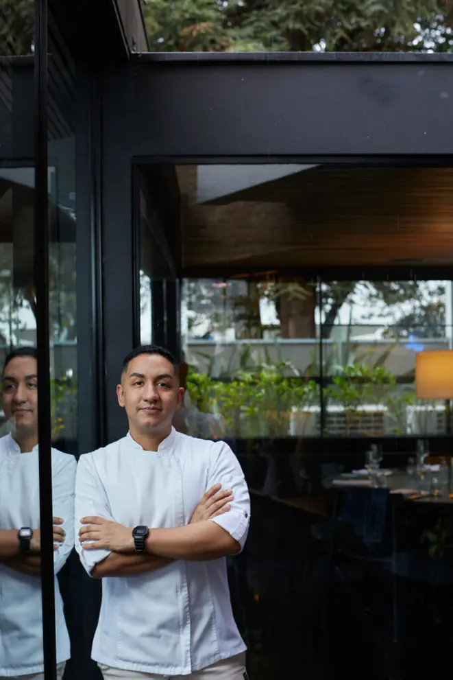 O chef Luan Honorato preparou um menu de cinco tempos para harmonizar com espumantes e vinhos da Geisse.