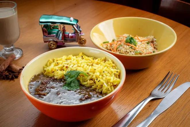 Goa Beef Pulao, do Tuk-Tuk. Foto: Priscilla Fiedler/Festival Bom Gourmet.