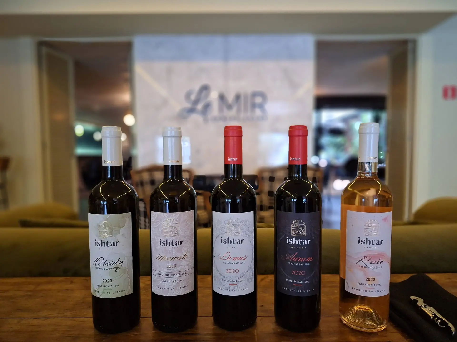 Primeiro aniversário do Le Mir tem jantar harmonizado com vinhos libaneses
