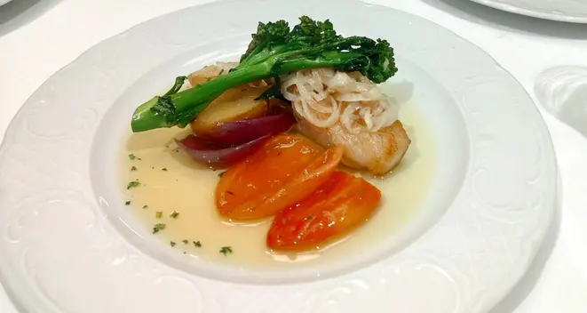 Morue de Fundateur, bacalhau favorito de Alceu Ântimo Vezozzo, fundador da Rede Bourbon. Foto: Anacreon de Téos