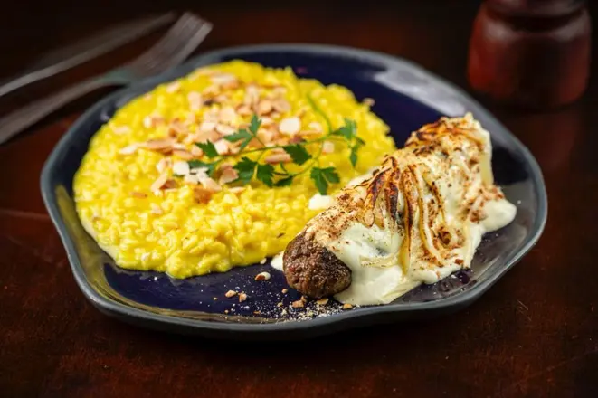 Kafta Al Gratin, do Aish Baladi, terá 30% de desconto durante o Circuito. Foto: Divulgação.