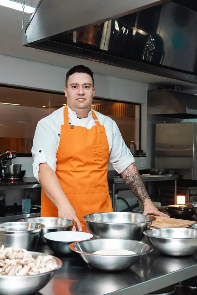 Chef Kauê Henrique. Crédito: Divulgação.