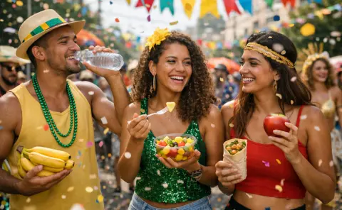 Comer bem na folia: o guia prático para um Carnaval "de boa"