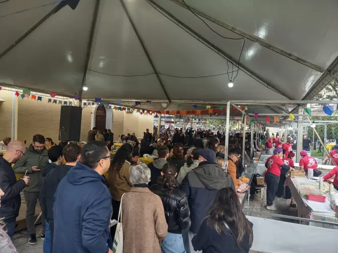 Arraia na Igreja Ortodoxa São Jorge. Crédito: Divulgação.