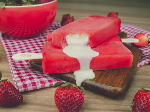 Paleta de Leite Condensado do Los Paleteros, Circuito Bom Gourmet Verão de 2025. Crédito: Divulgação.