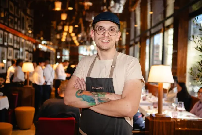 <em>Chef Bruno Hoffmann. Crédito: Felipe Gaieski.</em>