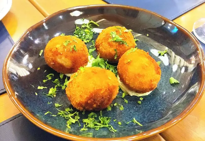 Bolinhos de siri. | Foto: Anacreon de Téos