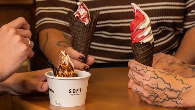 Sorvetes SOFT. Crédito: SOFT Ice Cream