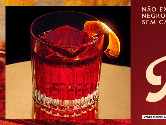 A 14ª Negroni Week mira em quem já conhece o coquetel número 1 do mundo. Crédito: Divulgação.