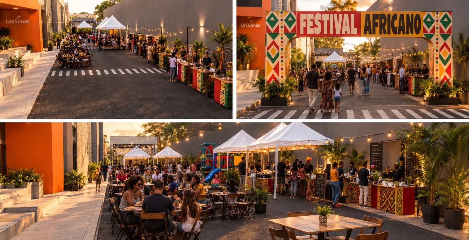Festival Africano em Porto Alegre: feira, música, arte e um banquete assinado pelos chefs João Diamante e Sid